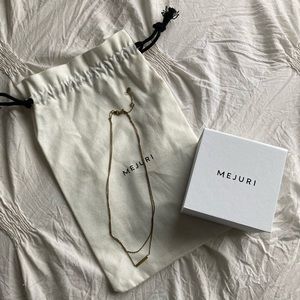 Mejuri Layered Bar Necklace